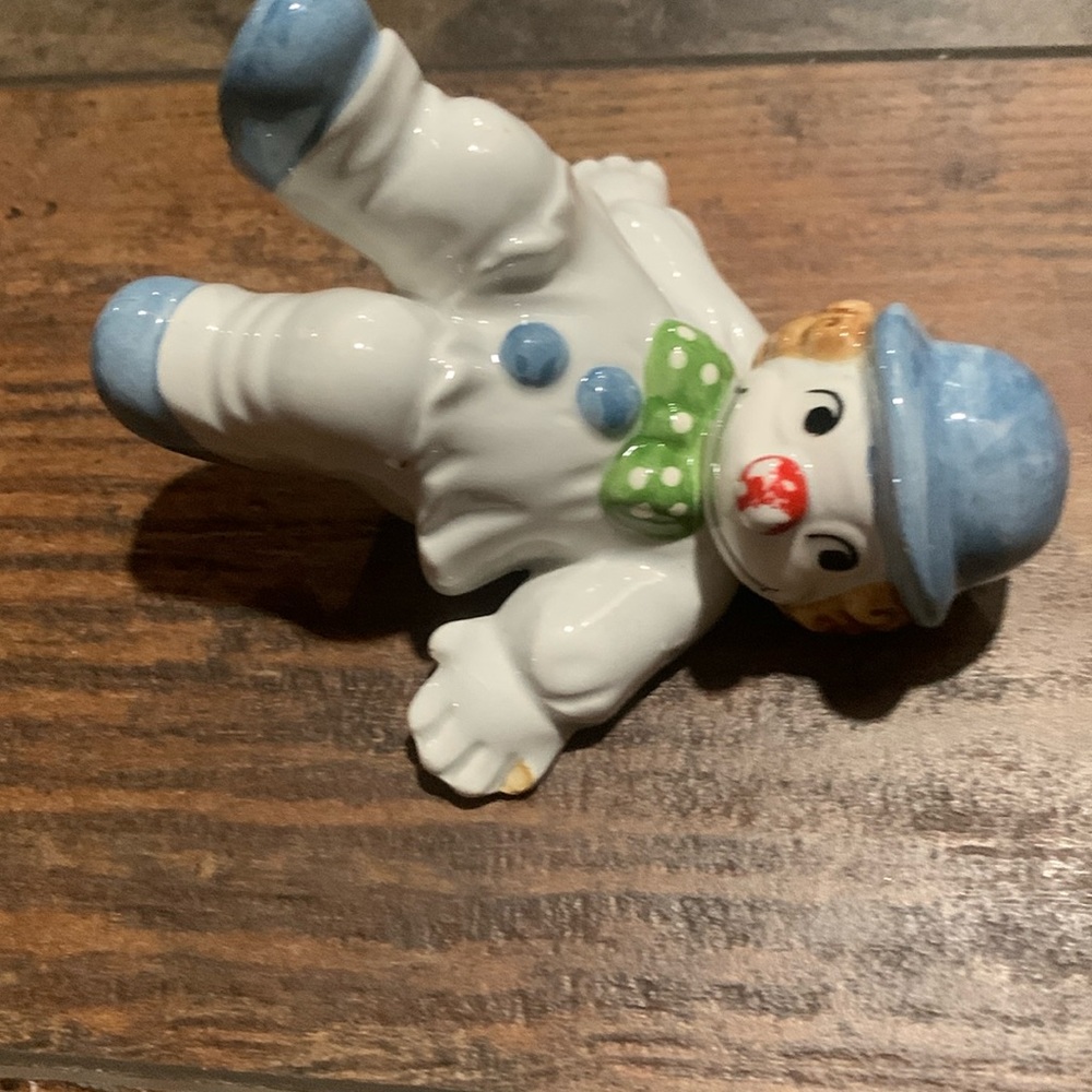 Fritz and Floyd tumbling clown
